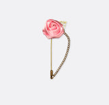 Pink Floral Lapel pins