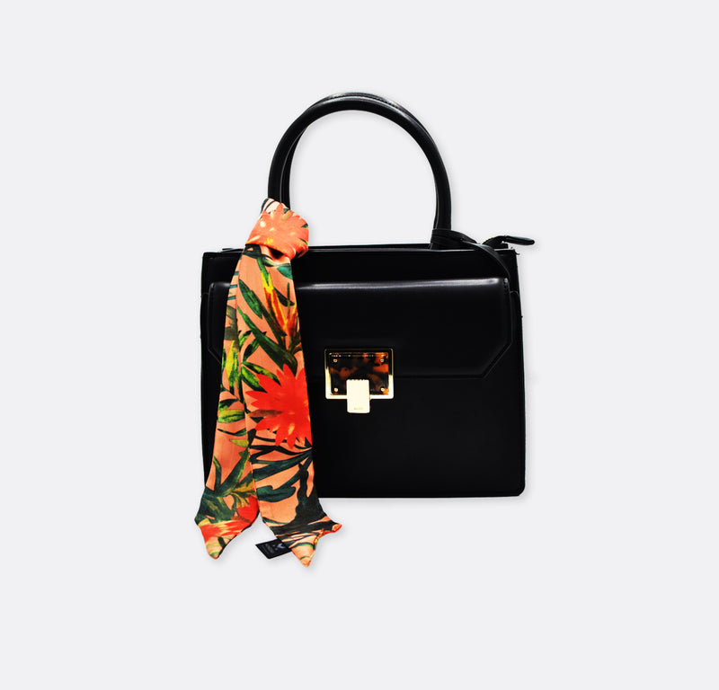 safari and floral - silk twilly scarves