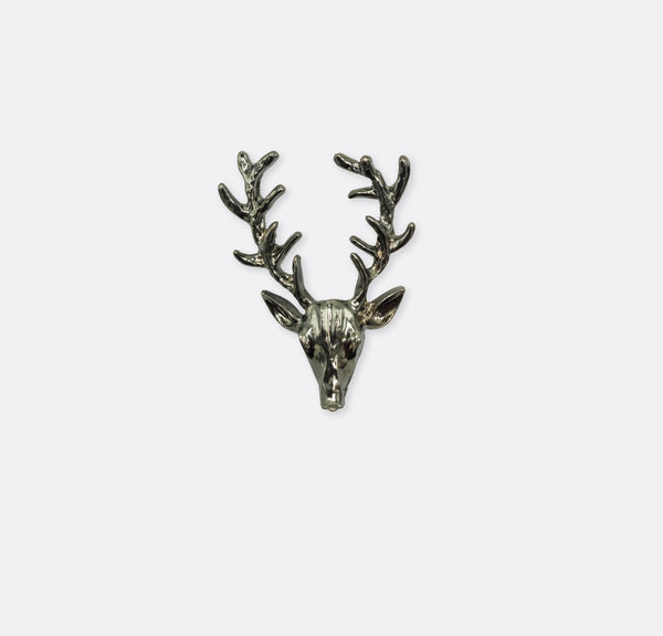 Alpha Antler - Black Metal Lapel Pins