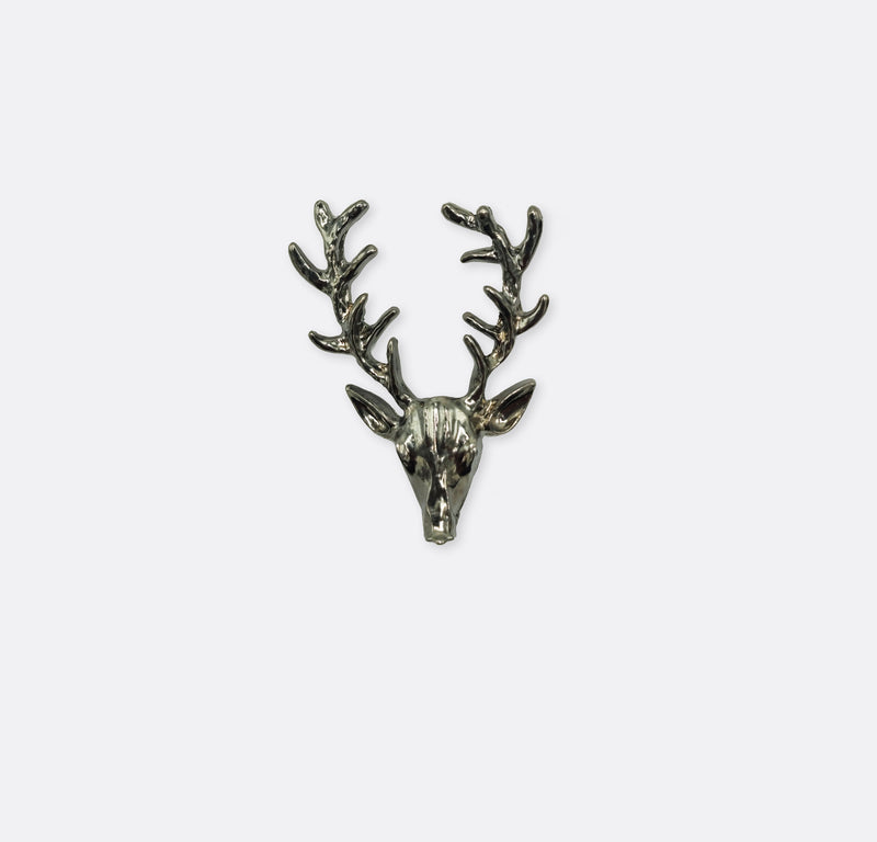 Alpha Antler - Black Metal Lapel Pins