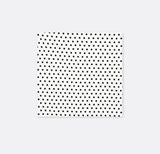 Snow White Base Polka - Silk Pocket Square
