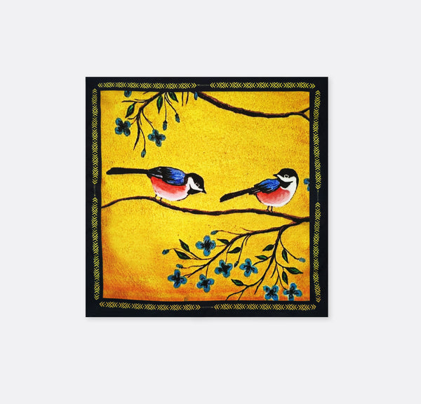 Morning Bird – Silk Pocket Square