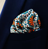 Mexican Floral Loop - Silk Pocket Square