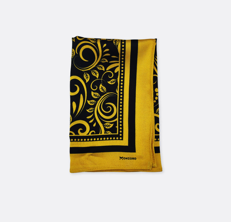 Chinese Floral Art – Silk Pocket Square