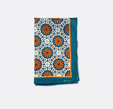 Mexican Floral Loop - Silk Pocket Square