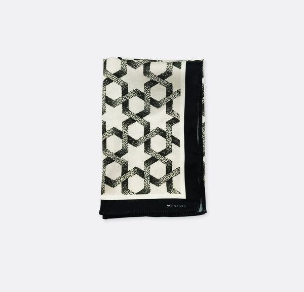 Infinite Geometric Loop – Silk Pocket Square