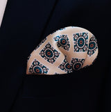 Ukrainian Folk Art - Silk Pocket Square
