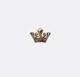 The Crown Golden Metal Lapel Pin