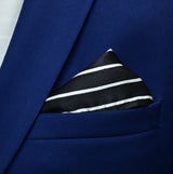 White Cane Crow - Silk Pocket Square
