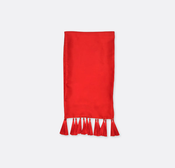 VALENTINE RED - SILK scarves