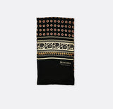 Black & Gold Reversible - Silk Men Scarves