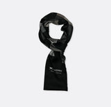 BLACK & WHITE ABSTRACT - SILK SCARVES