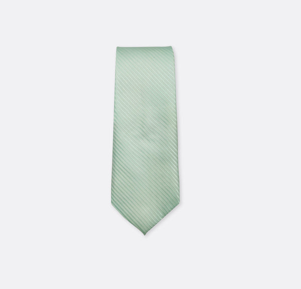 PISTACHIO DIAGONAL STRIPED NECK TIES