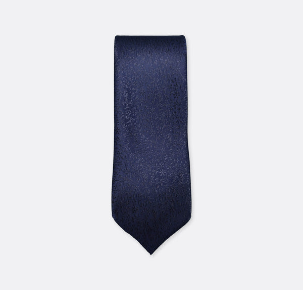 NAVY BLUE SELF TIE
