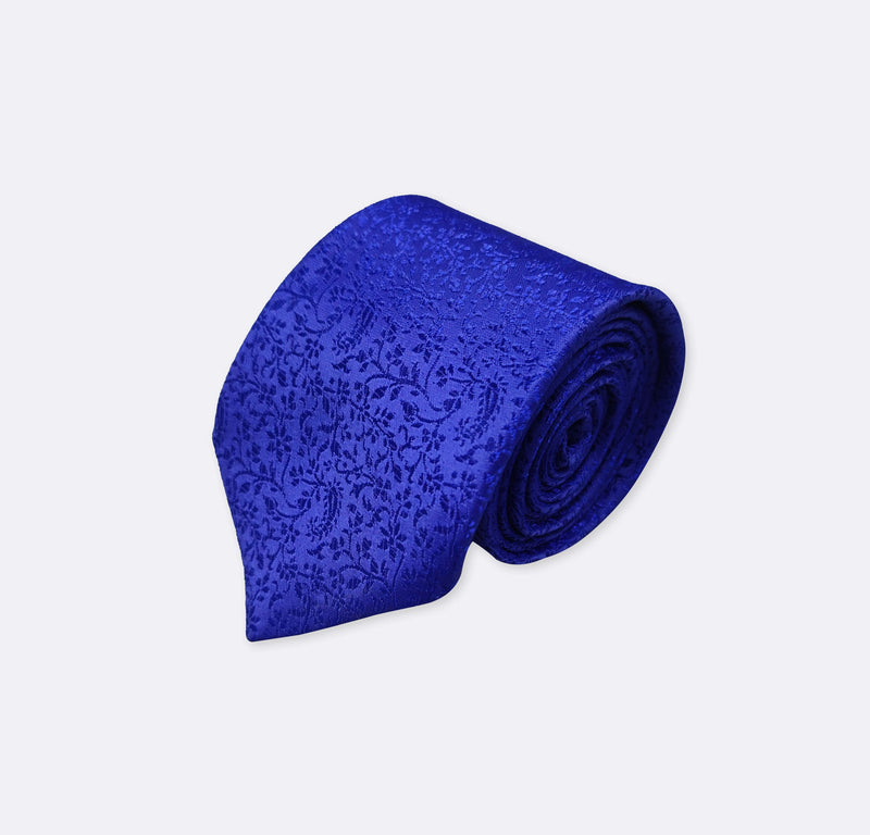ROYAL BLUE SELF TIE