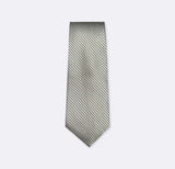 METALLIC Grey DIAGONAL STRIPED NECK TIES