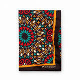 African Art silk pocket square pocket square — folded product.
