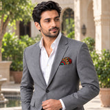 African Art silk pocket square pocket square — outdoor lifestyle.