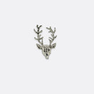 Alpha Antler Silver Lapel Pins