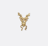 Antique Burnished Markhor – Golden Lapel Pins - Lapel Pins | Monzoro Pakistan