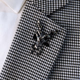 Antique Markhor – Gunmetal Lapel Pins - Lapel Pins | Monzoro Pakistan