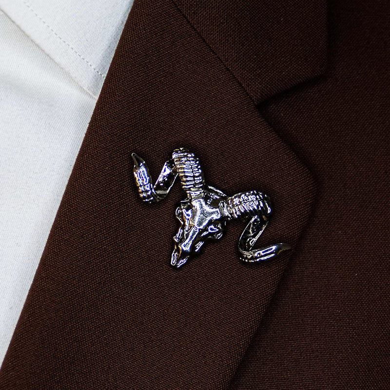 Gunmetal Black Markhor Lapel Pins