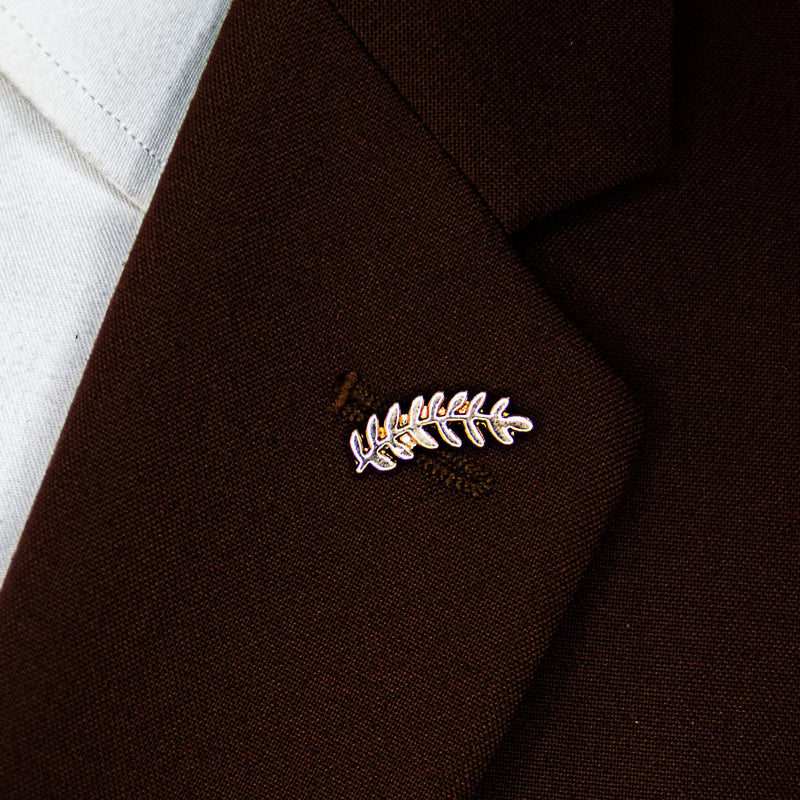 Barley Leaf - Golden Lapel Pins