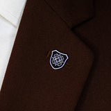 Turkish Knight Shield – Black And Silver Lapel Pins