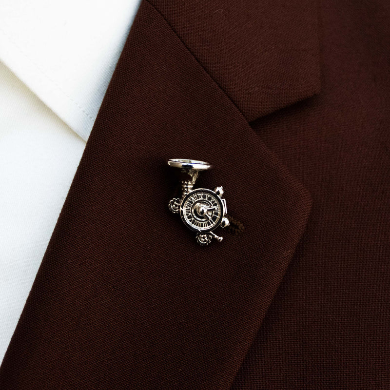 FRENCH HORN SILVER LAPEL PINS