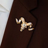 Markhor - Golden Lapel Pins
