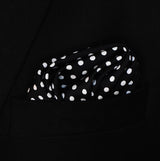 Point Black - Silk Pocket Square