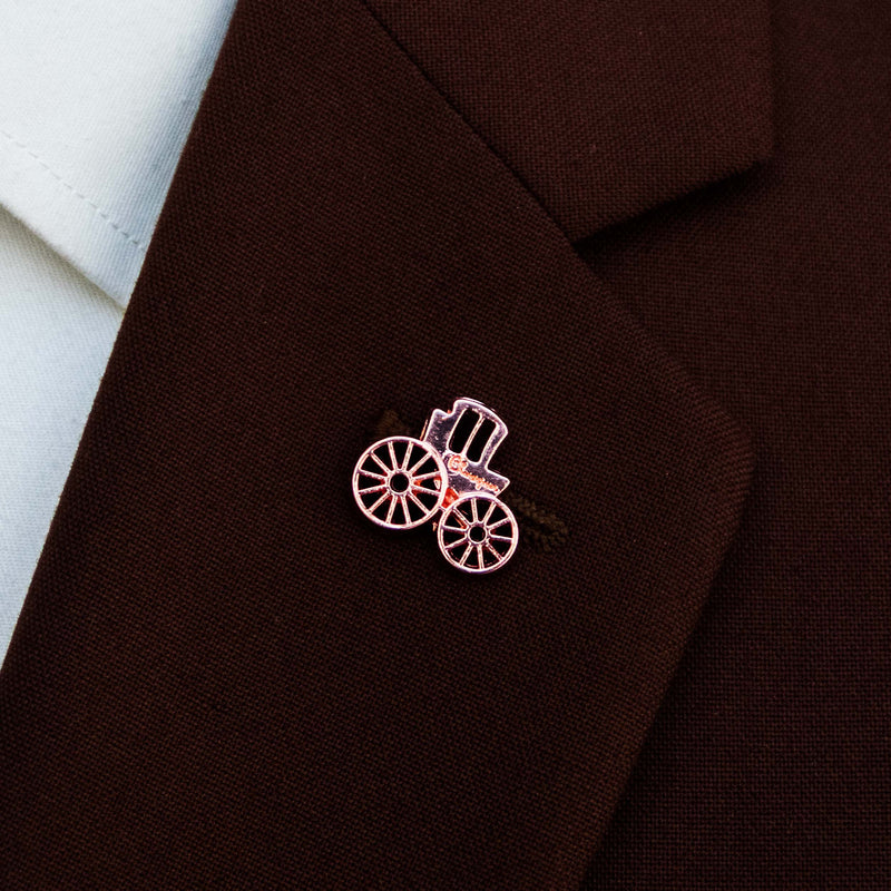 ROADSTER CARRIAGE – ROSE GOLD LAPEL PINS