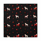 Black Dalmatian Silk Pocket Squares