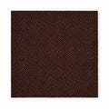Brown Dot Polka pocket square — full flat product.