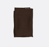 Brown Dot Polka - Silk Pocket Square - Pocket Squares | Monzoro Pakistan