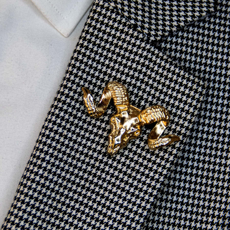 Markhor - Golden Lapel Pins