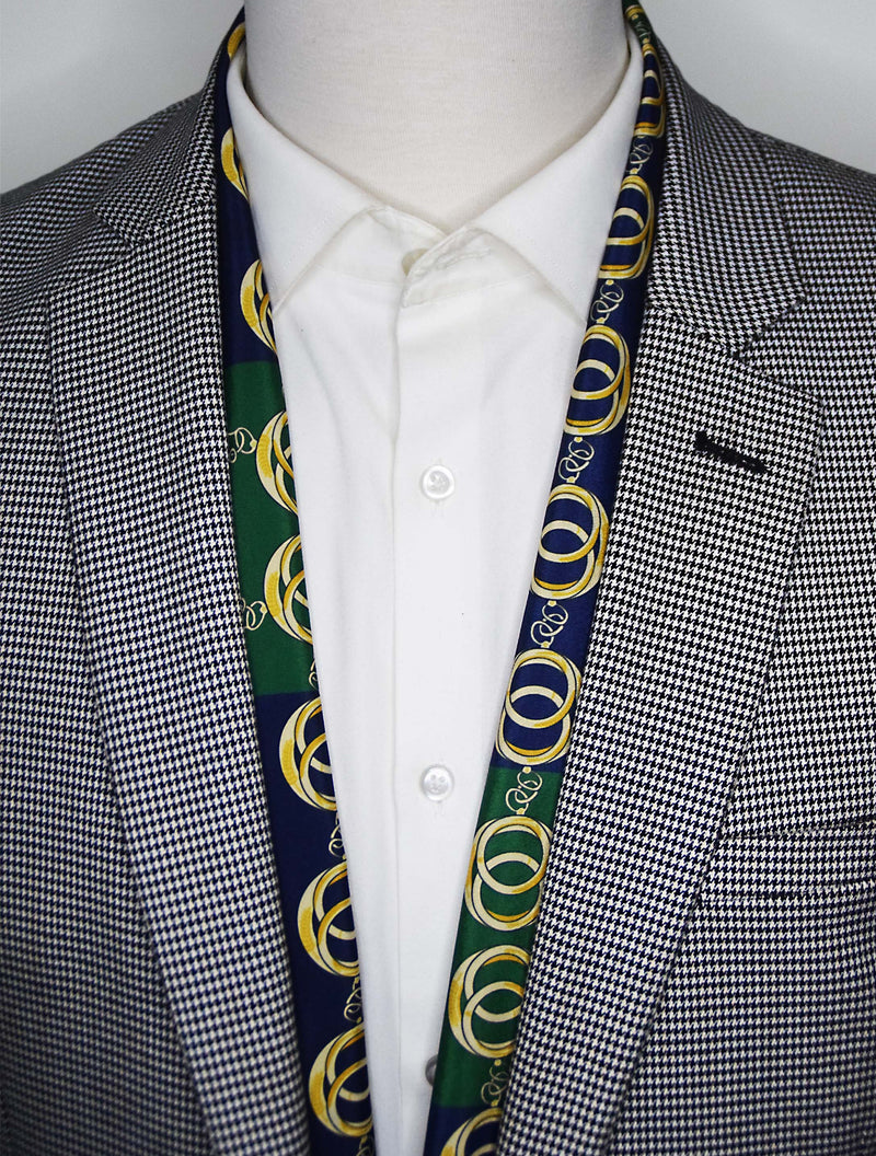 Chain Loop - Silk Men Scarves