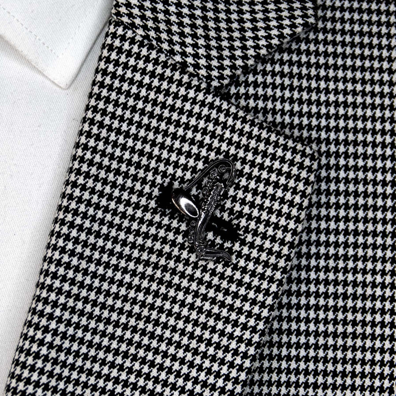 Black Saxophone - Metal Lapel Pins