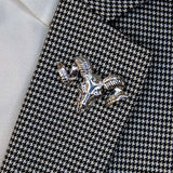 Markhor - Silver Lapel Pins