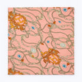 Chain Me Up pocket square — full flat product.