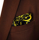 Chinese Floral Art – Silk Pocket Square - Pocket Squares | Monzoro Pakistan