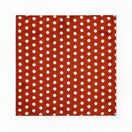 Copper Base Polka Dots Silk Pocket Square