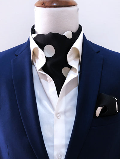 Circle Time Silk Ascot & Pocket Square Set