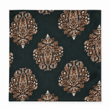 Emerald Paisley Medallion Silk Pocket Square