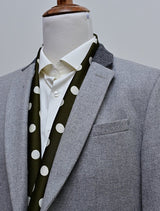 Forest Polka - Silk Men Scarves - Silk Scarves | Monzoro Pakistan