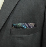 Abstract Matrix – Silk Pocket Squares