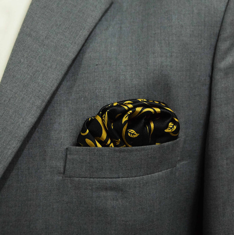 Chinese Floral Art – Silk Pocket Square