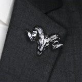 Markhor - Silver Lapel Pins