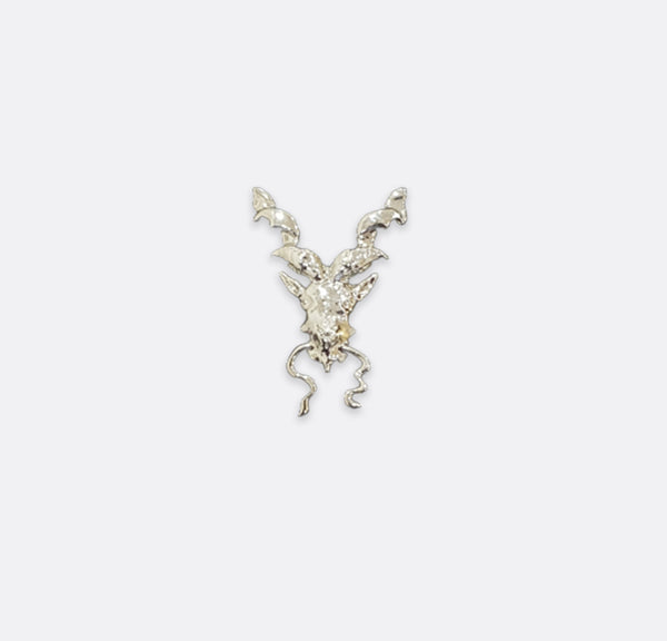 ANTIQUE MARKHOR – Silver LAPEL PINS