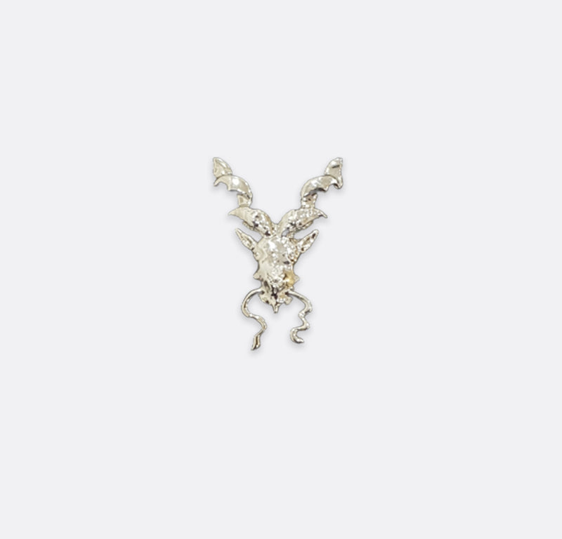 ANTIQUE MARKHOR – Silver LAPEL PINS